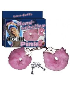 BDSM Наручники Hand schellen pink