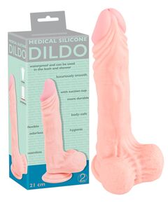 Medical Silicone Фаллоимитатор реалистик Dildo 21 см