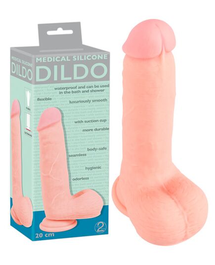 Medical Silicone Фаллоимитатор реалистик Dildo 20см