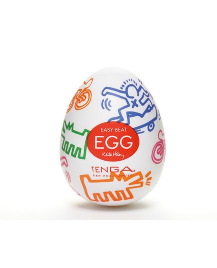 TENGA&Keith Haring Egg Мастурбатор яйцо Street